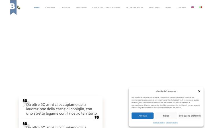 Screenshot of bertipiero.com