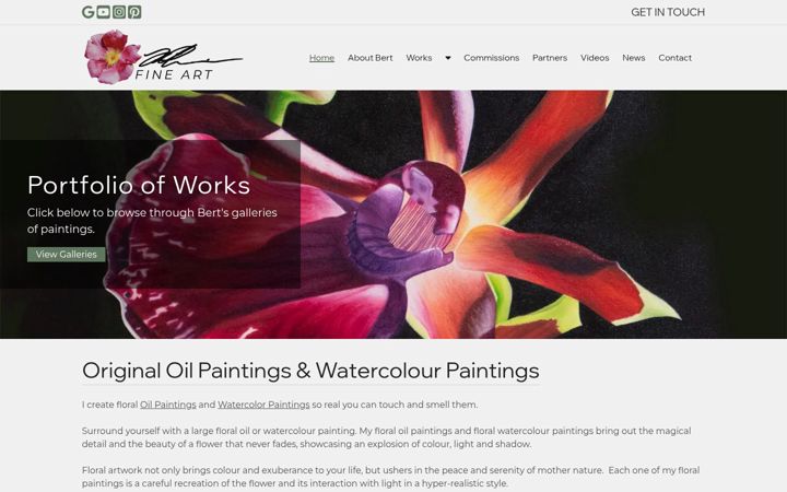 Screenshot of bertliverance.com
