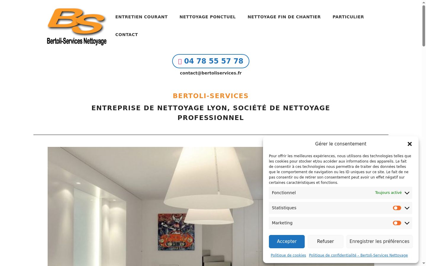 Screenshot tal-banner tal-kunsens muri qabel kwalunkwe interazzjoni