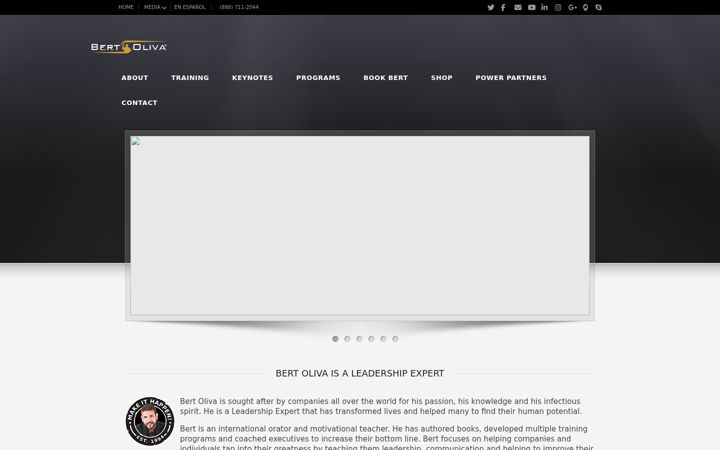 Screenshot of bertoliva.com