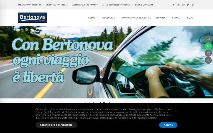 Screenshot of bertonova.it