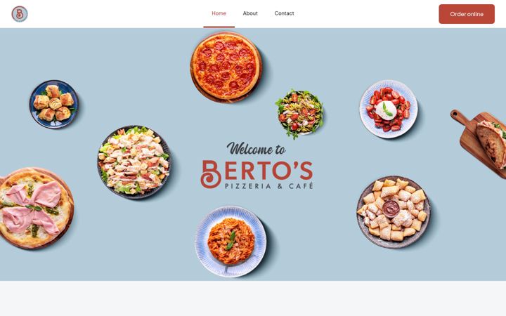 Screenshot of bertos.ie