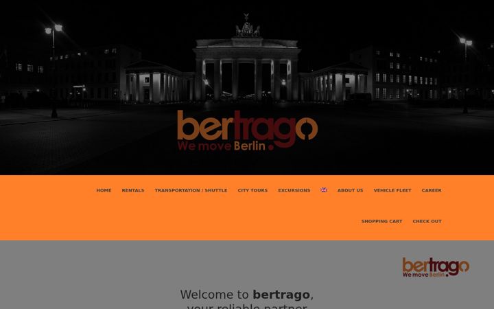 Screenshot of bertrago.de