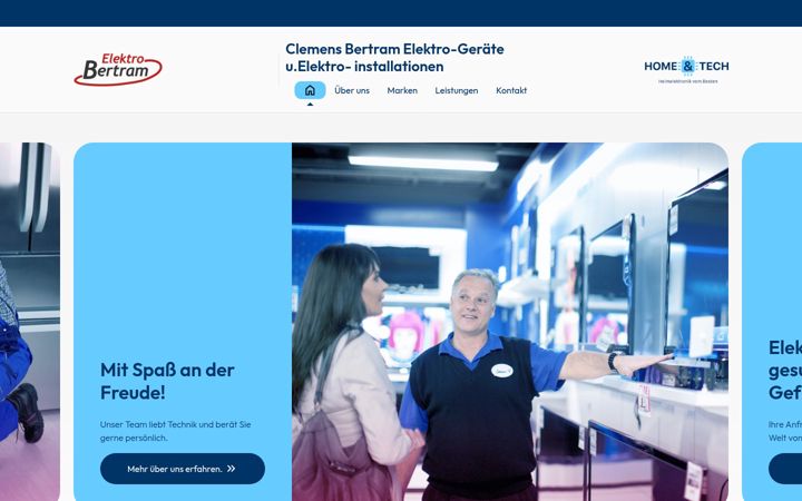 Screenshot of bertram-hausgeraete.de