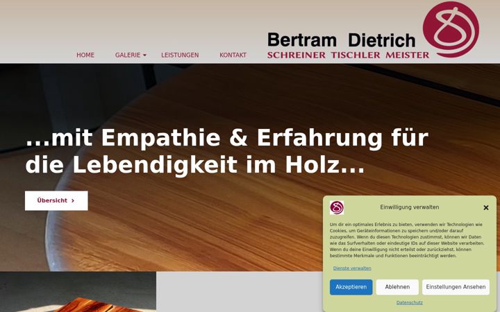 Zrzut ekranu bertramdietrich.de