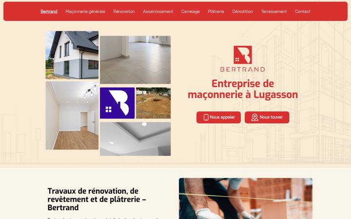 Screenshot of bertrand-33.fr