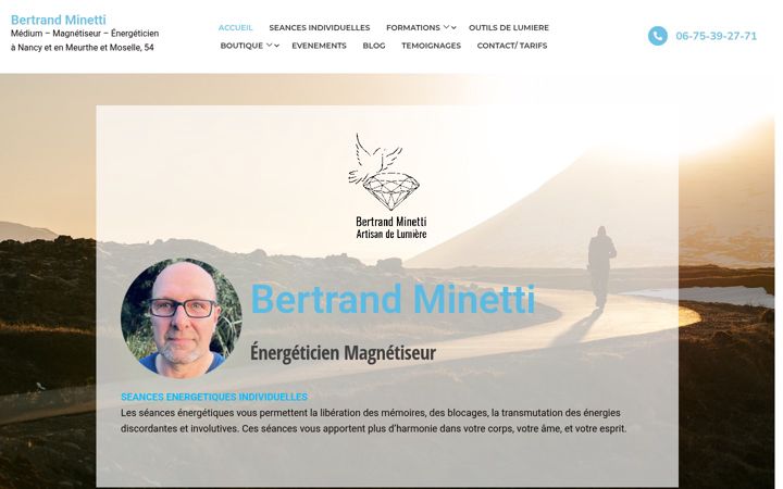 Snímek obrazovky bertrand-minetti.fr