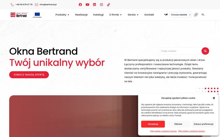 Screenshot of bertrand.pl