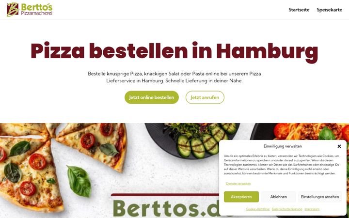 Screenshot of berttos.de