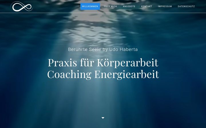 Екранна снимка на beruehrteseele.de