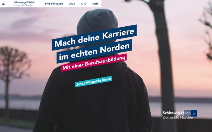 Screenshot of berufsausbildung.sh