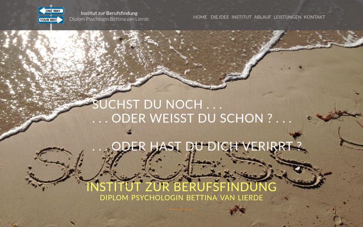 Screenshot of berufsfindung-duesseldorf.de