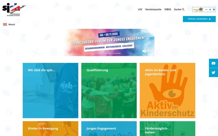 Screenshot of berufsinfotag-sport.de