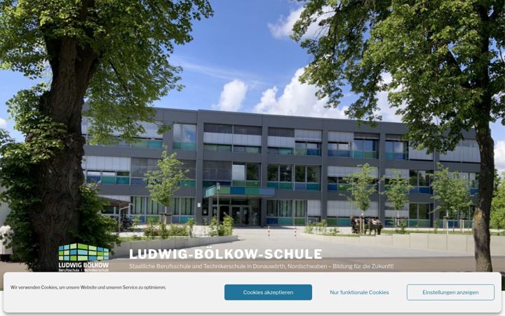 Ekraanipilt saidist berufsschule-donauwoerth.de