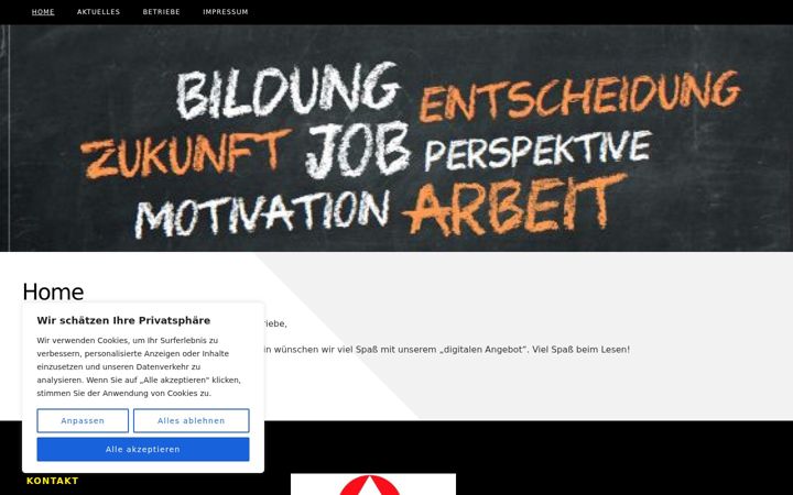 Screenshot of berufswahlmesse.de