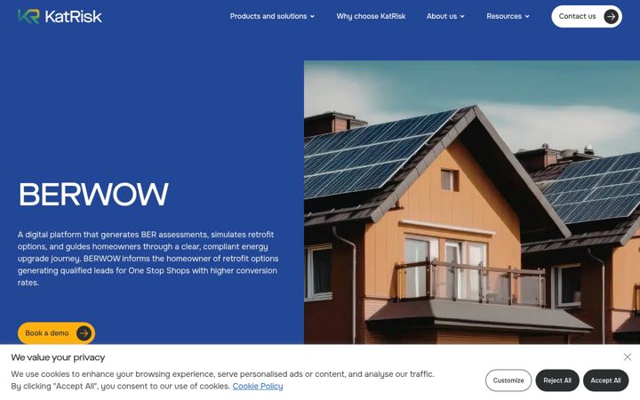 Screenshot of berwow.ie