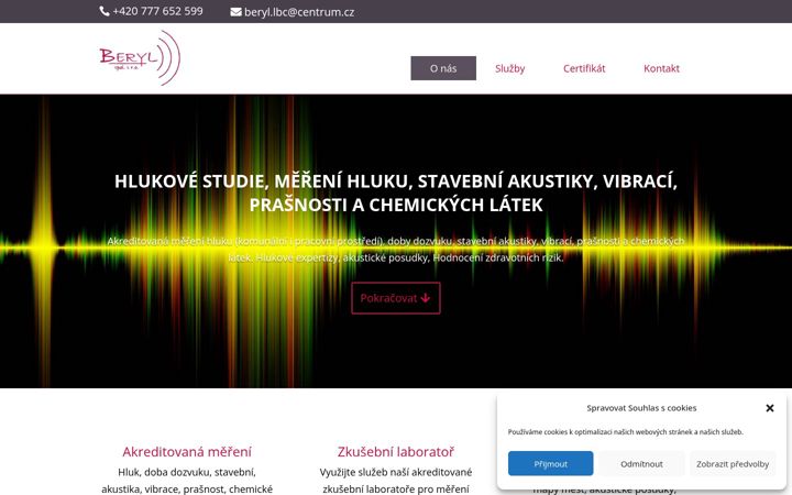 Screenshot of beryl-lbc.cz