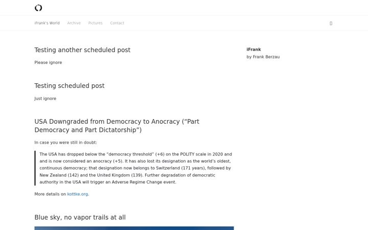 Screenshot of berzau.org