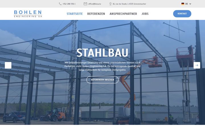 Screenshot of besa.lu