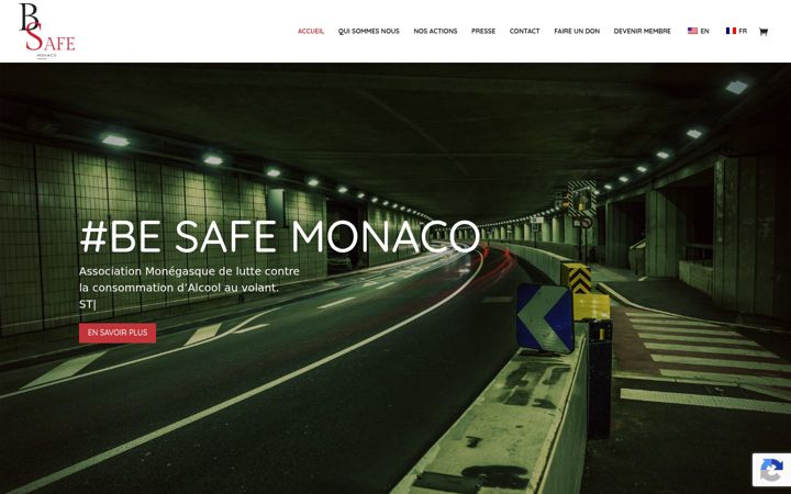 Screenshot of besafemonaco.mc