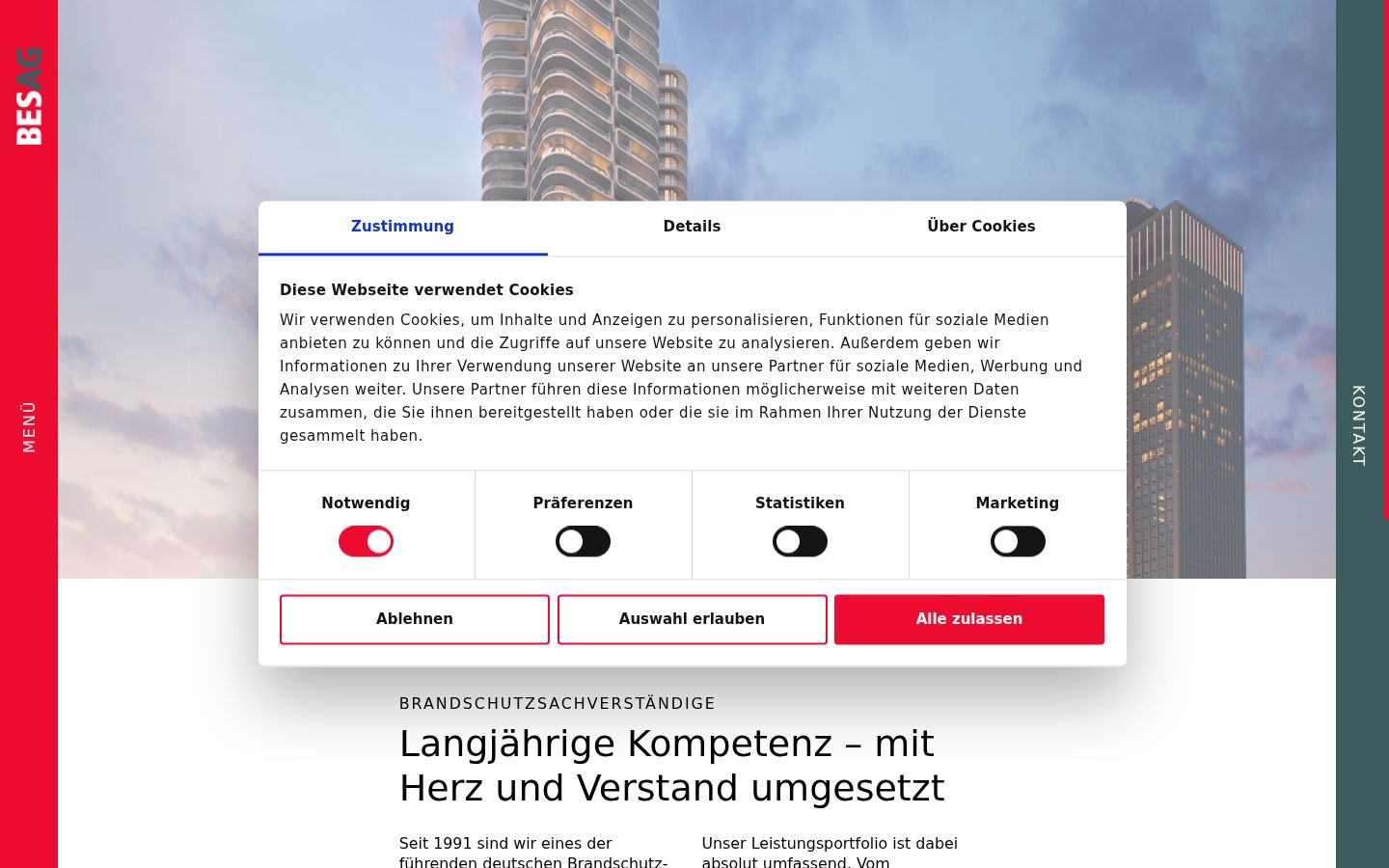 Zrzut ekranu banera zgody wyświetlanego przed jakąkolwiek interakcją