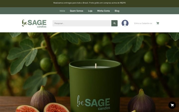 Screenshot of besage.com.br