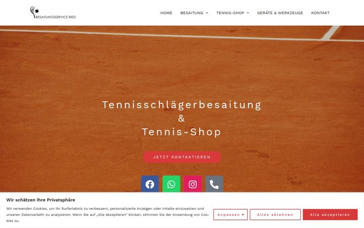 Zrzut ekranu besaitungsservice-ried.de