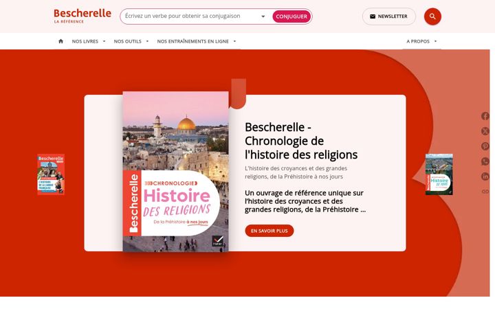 Posnetek zaslona bescherelle.com