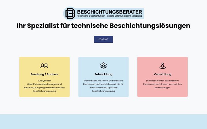 Screenshot of beschichtungsberater.de