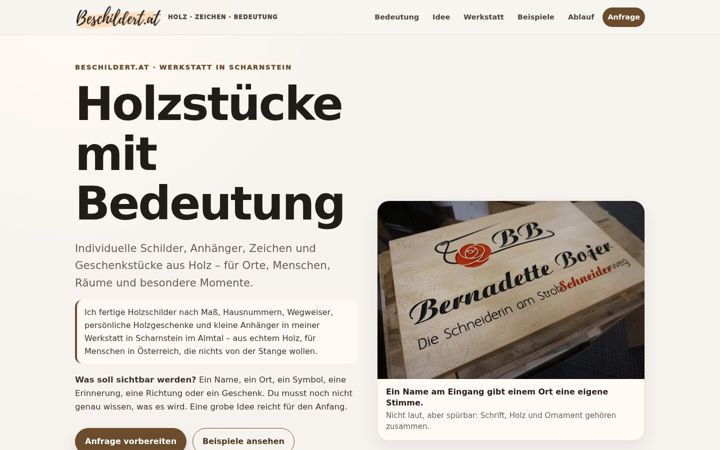 Screenshot of beschildert.at