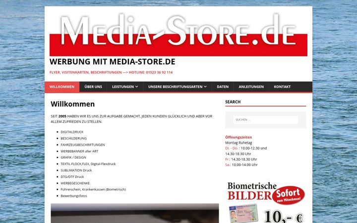 Screenshot of beschriftungen-shop.de