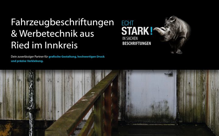 Screenshot of beschriftungswerk.at