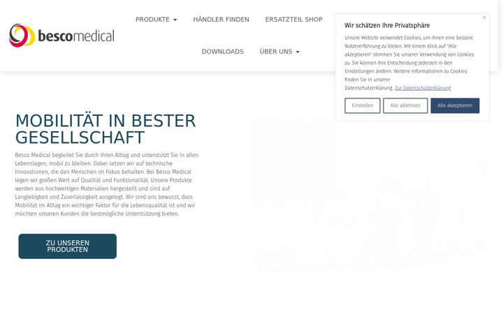 Screenshot of bescomedical.de