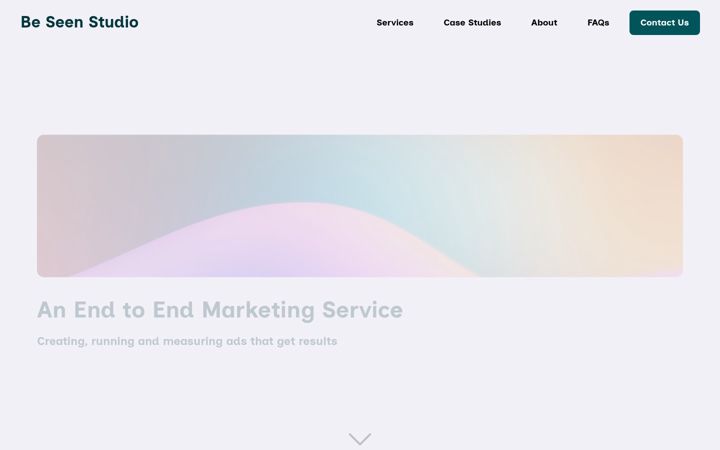 Screenshot of beseen.studio