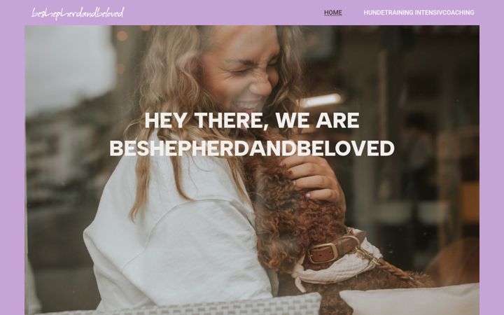 Ekrānuzņēmums no beshepherdandbeloved.com