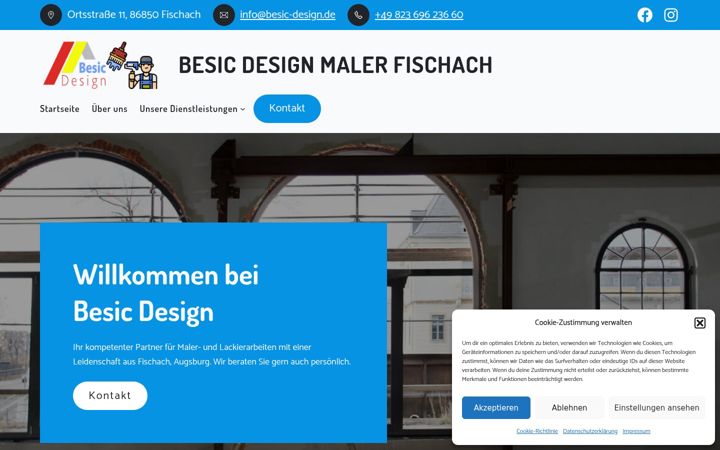 Screenshot of besic-design.de