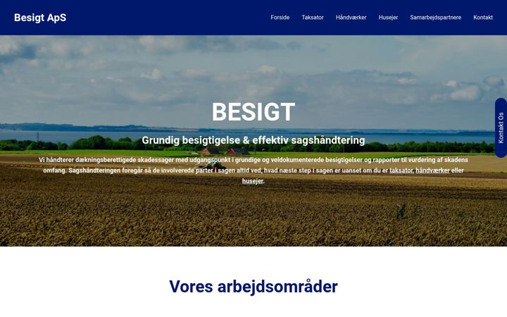 Screenshot of besigt.dk