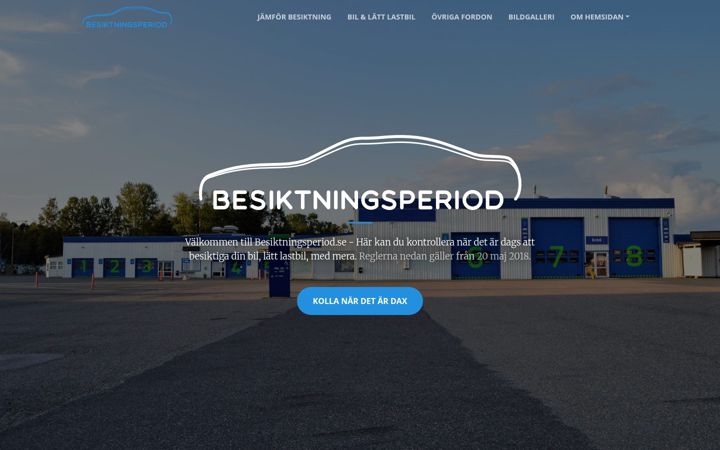 Screenshot of besiktningsperiod.se