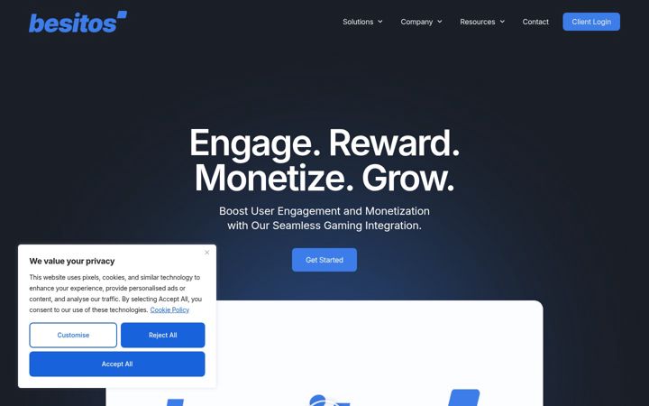 Screenshot of besitoscorp.com