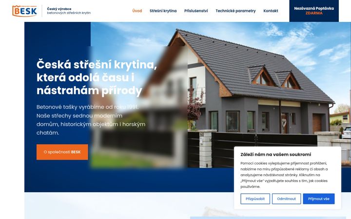 Screenshot van besk.cz