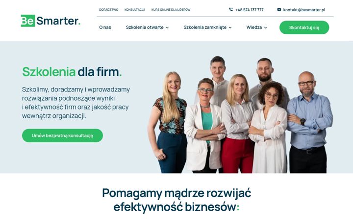 Screenshot of besmarter.pl