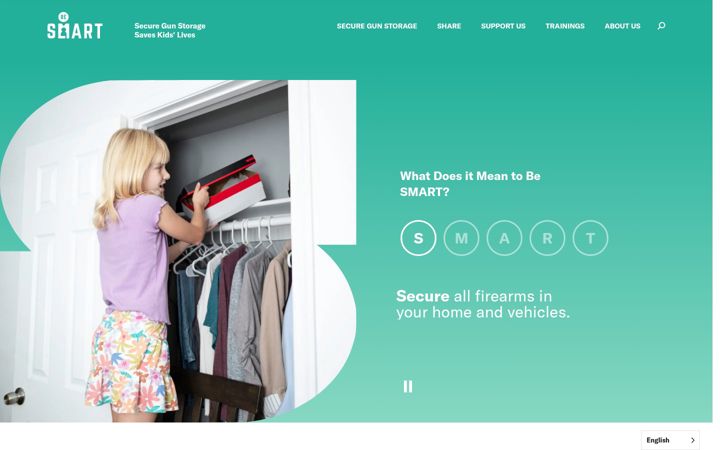 Screenshot of besmartforkids.org