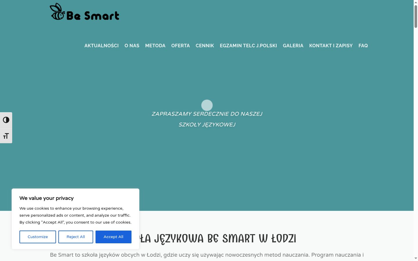 Sutikimo reklamjuostės, rodytos prieš bet kokią sąveiką, ekrano kopija