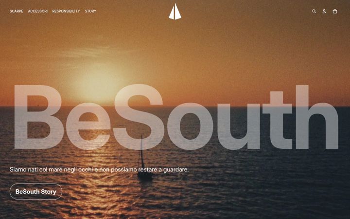 Captura de pantalla de besouth.eu