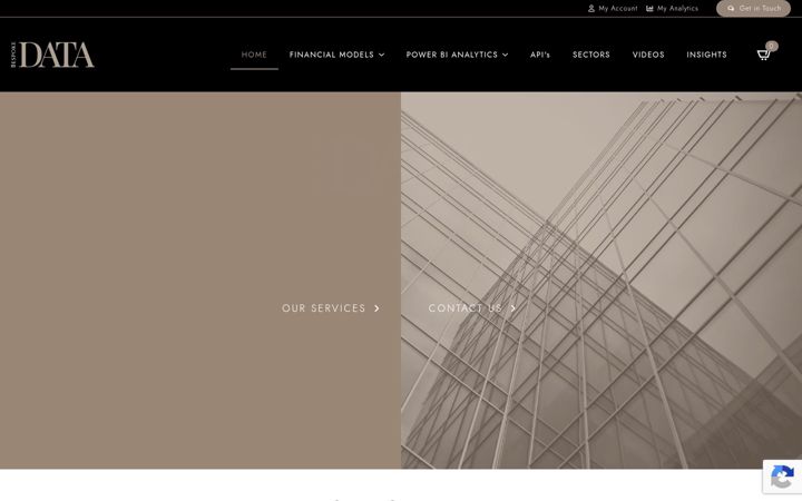 Screenshot of bespoke-data.uk