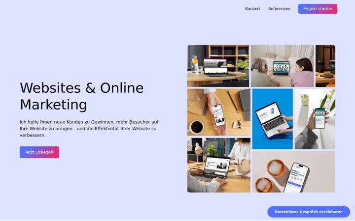 Screenshot of bespoke.berlin