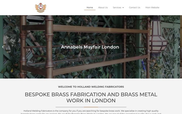 Képernyőkép: bespokebrassworkinlondon.co.uk