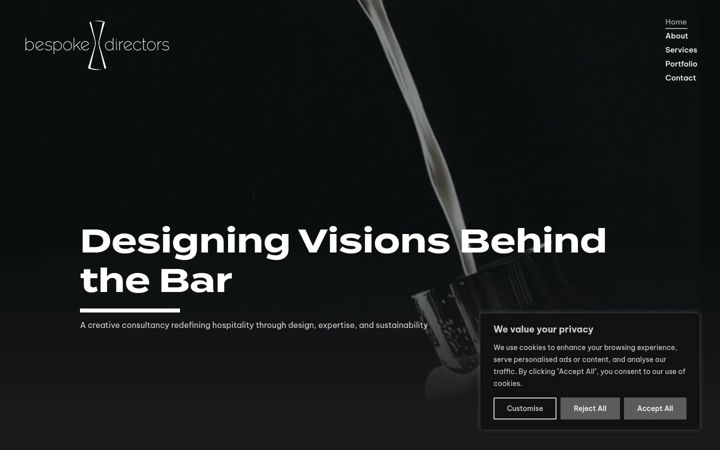 Screenshot of bespokedirectors.gr