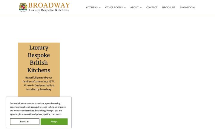Screenshot of bespokekitchensbybroadway.co.uk