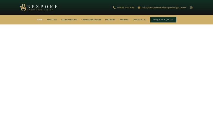 Screenshot of bespokelandscapedesign.co.uk